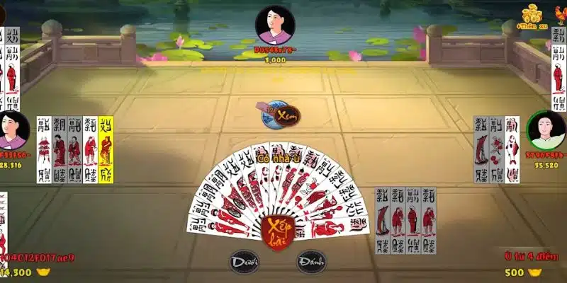 Bắt đầu chơi Chắn